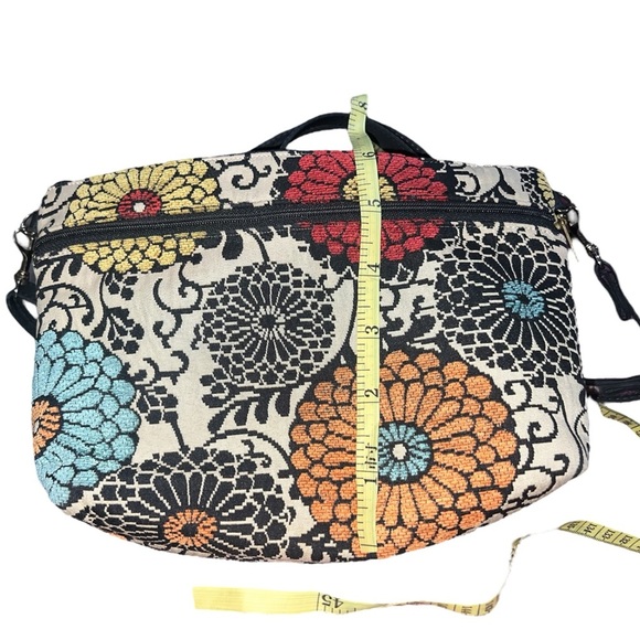 Boho Tapestry Hippy Crossbody Festval Purse 9x6" Made in USA - Picture 5 of 9